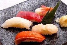 ⑤おたる 巽斗鮨花園店 蝦夷前握り